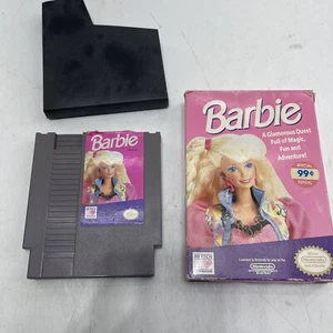 NES Nintendo - Barbie - CIB Complete In Box w/ Instructions & Inserts - - Picture 1 of 12