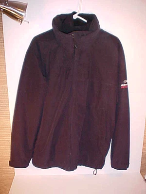 EIDER SKI 滑雪板夹克外套男式中号保暖双夹克黑色 — 第 1/4 张图片