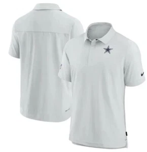 CAMISA POLO NIKE DALLAS COWBOYS DRI-FIT LATERAL LOCKUP RENDIMIENTO 3-SNAP NUEVA CON ETIQUETAS - Imagen 1 de 5