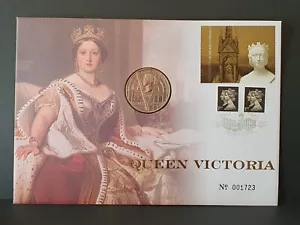 FDC - 2001 - QUEEN VICTORIA - FIRST DAY COIN COVER - FREE POSTAGE N-26 - Picture 1 of 1