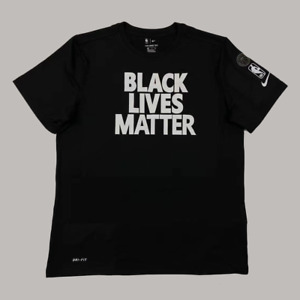 Black Lives Matter NBA Dri-Fit Short Sleeve Warm Up T-Shirt [READ DESCRIPTION]