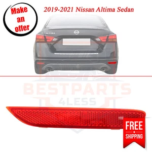 Rear Bumper Reflector 26560JJ90A right side CAPA for 2019-2021 Nissan Altima - Picture 1 of 8