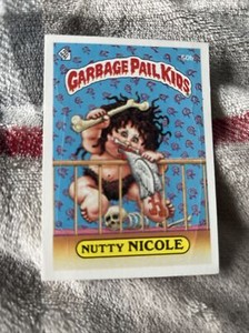 1985 Topps Garbage Pail Kids Card Series 2 Matte Back GPK 50b Nutty Nicole New