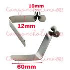 10mm. Tent Pole, Kayak Paddle, Single Hollow, Push Button Spring Clips. X4
