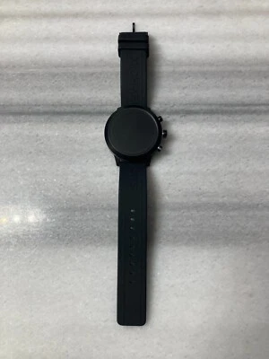 Michael Kors Access MKGO 43mm Case Black-Tone Silicone Strap MKT5072 - Image 1 of 4