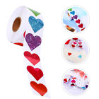  Valentine's Day Heart Stickers Paper Thermal Printer Labels