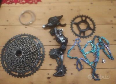 GRUPPO SRAM XX1 EAGLE 11 V. Velocità 1x11V Deragliatore Manettino Cassetta XD - Immagine 1 di 4