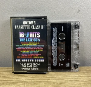 Motown 60's Hits -16 #1 Hits - Late 60's - Cassette Tape - Stevie Wonder - VG - Picture 1 of 3