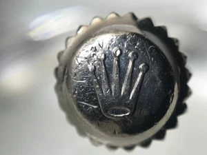 Original Vintage Rolex 700 Steel Crown - Picture 1 of 5