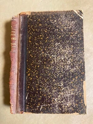 1895-SVENSKA SPRAKETS-SYNONYMER-af A. F. DALIN-Synonyms-Stockholm-Antique Book - Image 1 of 4