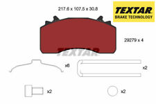 Brake pads set front/rear WABCO MAXX 22 fits: SCHMITZ fits: MAN LION´S COACH,