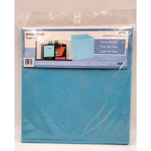 ClosetMaid 8700 Storage Cubeicals Fabric Drawer Pastel Blue Colorful Fold Away