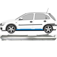 For Opel Corsa C 2000-2010 full sill repair sheet metal left