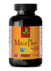 strong aphrodisiac - Black MACA ROOT Extract Pills 1300mg - male fertility pills - Picture 1 of 12