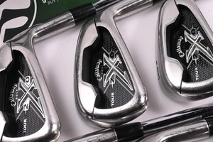 Callaway X-20 Tour Irons / 4-9i / Regular Flex Project X Flighted Shafts - Picture 1 of 7