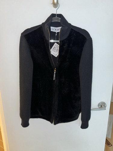 Giacca in pelle di shearling Loewe Puzzle