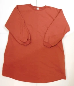 BOYFRIEND SWEATSHIRT DRESS 2X 2XL/1X/XL oversized pockets top MELROSE and MARKET - Picture 1 of 6