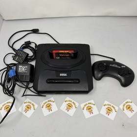 Sega Genesis Core System MK-1631 w/Primal Rage 1 Controller/cords **Working