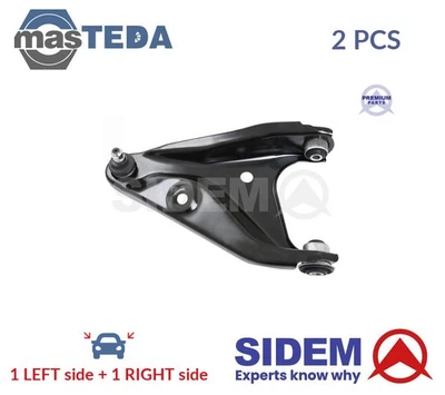 5778 LH RH TRACK CONTROL ARM PAIR FRONT SIDEM 2PCS FOR LADA LARGUS 69KW - Image 1 of 4