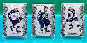 2025-26 Upper Deck Artifacts Hockey Columbus Blue Jackets 3-Card Team Lot - Picture 1 of 8