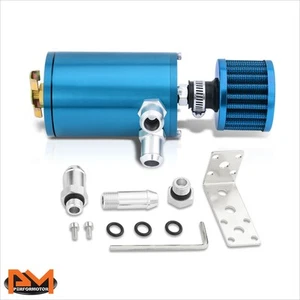 TANQUE/CANTA + FILTRO DE AIRE DEPÓSITO DE MOTOR DE ALUMINIO 4.1""X2.4"" AZUL CIELO - Imagen 1 de 6