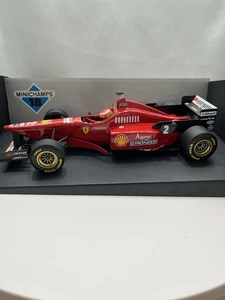 MINICHAMPS “Ferrari 412 T3 V10 High nose” F1 RACE CAR #2 NEW 1:18 : IRVINE - Picture 1 of 6