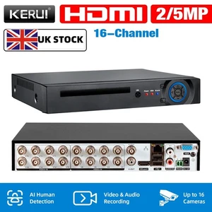 KERUI 16CH Security DVR Recorder with 1TB HDD Home Surveillance Camera System - Picture 1 of 7