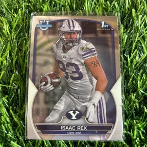 2022 1st Bowman Chrome U Base Card #71 Isaac Rex BYU Cougars F29 - Picture 1 of 2