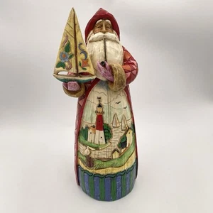 Jim Shore 12” Santa Heartwood Creek 2003 A Ship Sails In Bearing Gifts B112239 - Picture 1 of 15