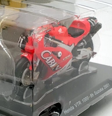 Altaya 1/18 Scale FFR47 - Honda VTR 1000-8h Suzuka 2001 Rossi - Image 1 of 2