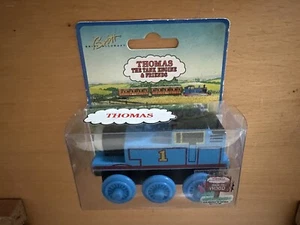 Curva de aprendizaje 1994 madera Thomas el tren! ¡NUEVO! ¡Firmado a mano por Roy Wilson! - Imagen 1 de 2
