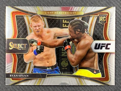 Ryan Spann #109 Silver Mixed Martial Arts Card 2021 Panini Select UFC  - Image 1 of 3