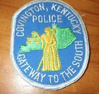 Large Police Us Patch Covington Kentucky Police
