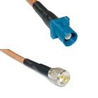 RG400 Fakra Z Male to MINI UHF MALE RF Cable FAST-SHIP LOT