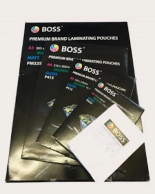 CHILVERS A6 Gloss Laminating / Encapsulating Pouches