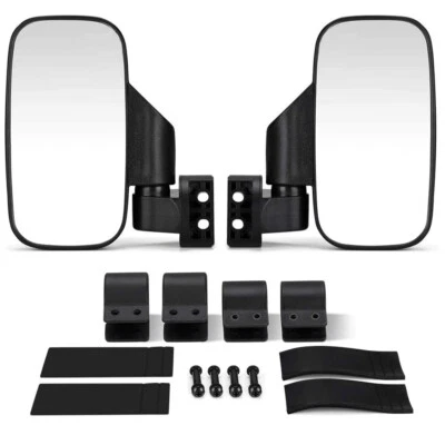 Juego de espejos retrovisores laterales UTV 1,75" - 2" abrazadera para Polaris RZR S 800 900 XP1000 Foto 1 de 4