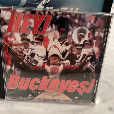 Эй! Buckeyes! Компакт-диск Ohio State University Marching Band доктор Джон Вудс б/у в отличном состоянии - Изображение 1 из 4