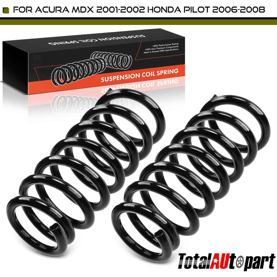 2x Juego de muelles helicoidales para Acura MDX 2001-2002 Honda Pilot 2006-2008 trasero derecho y derecho Foto 1 de 4
