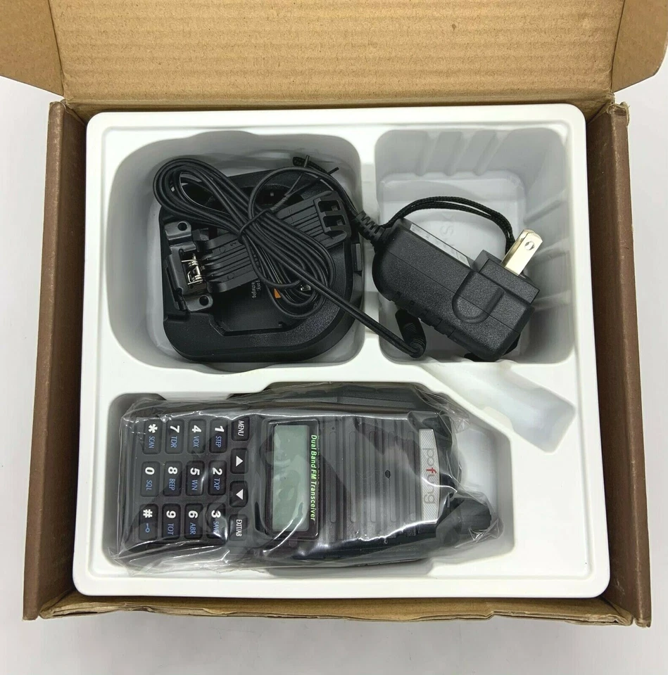 Pofung Two Way Radio Walkie Talkie w/Charger & LCD Screen FREE SHIPPING b - Image 1 of 4