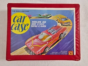 1960’s Toy Miniature Car Collector Display Case with Tootsie 42 Cars - VTG LOT - Picture 1 of 13