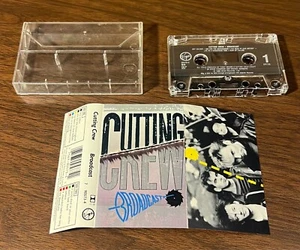 Cutting Crew "Broadcast" Cassette 1986 (I Just) Died In Your Arms- complete GUC - Picture 1 of 2