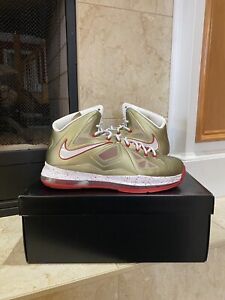 NIKEiD Nike Lebron 10 X “Championship Ring Inspired” DS Size 11 578346-991 2012