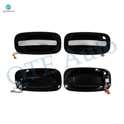 Juego de 4 manijas de puerta exterior delanteras-traseras para Cadillac Escalade EXT 2002-2006 Foto 1 de 2