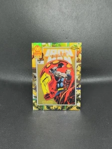 2025 MARVEL TOPPS CHROME IRON MAN GOLD #IM-6 IRON MAN #304 - Foto 1 di 2