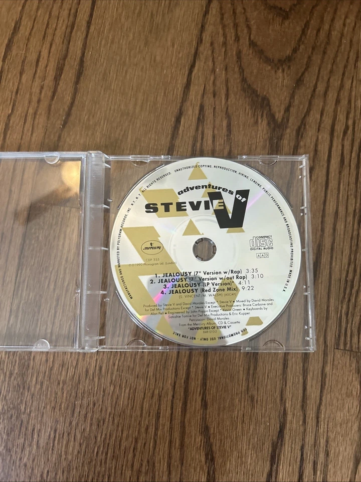 Adventures Of Stevie V, Single, Promo, CD, 1990 Foto 1 de 2