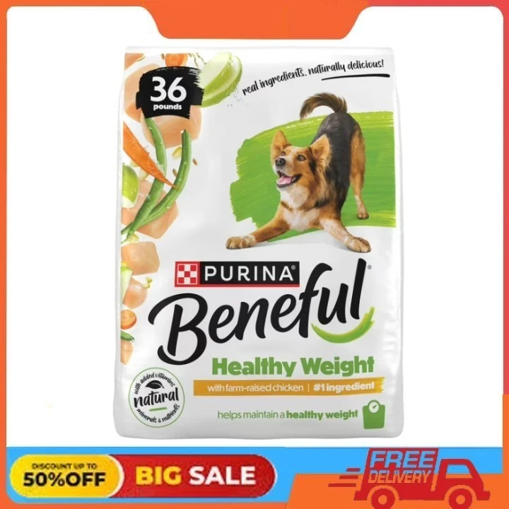 Purina Beneful Healthy Weight with Farm-Raised Chicken Natural Dog Food Dry