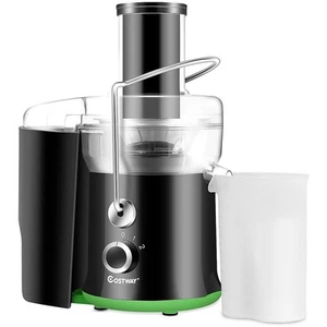 Spremiagrumi Elettrico Centrifugo Frutta e Verdura a Bocca Larga 2 Velocità - Colore: Nero - Foto 1 di 5