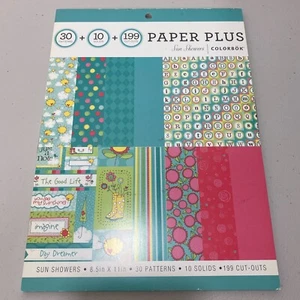 Colorbok Cardstock 30 Sheets Pattern Cutouts 8.5in x 11in Crafts Scrapbook Card - Picture 1 of 3