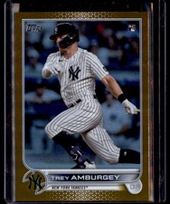 2022 Topps #263 Trey Amburgey Gold Foil
