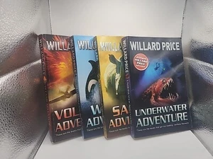 Roger Hunt Adventures Lot Of 4 Books Collection Set by Willard Price - Picture 1 of 24